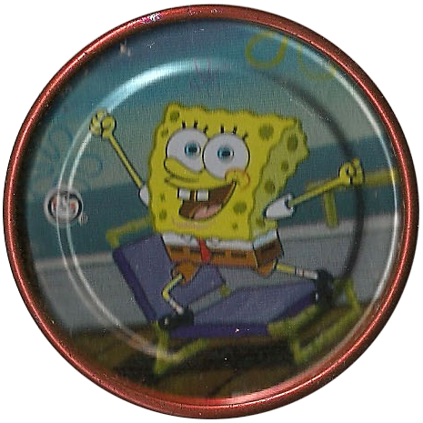 Lot of 25 HOLOGRAPHIC SHINY Tazos SpongeBob Mexico Sabritas SpongeBob tazo good